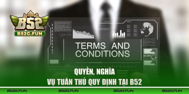 Quyền, nghĩa vụ tuân thủ quy định tại B52